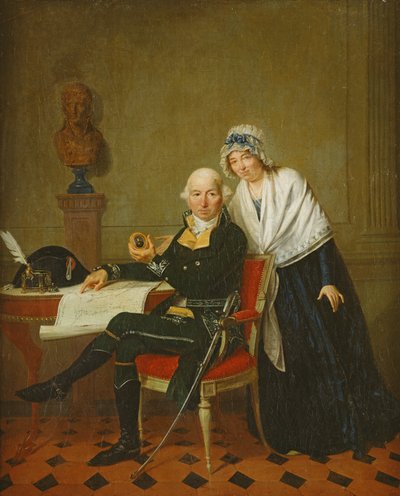 Rodiče Jean Andoche Junot (1771-1813) vévoda z Abrantes, před rokem 1806 od French School