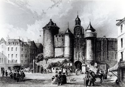 Petit Chatelet v sedmnáctém století od French School