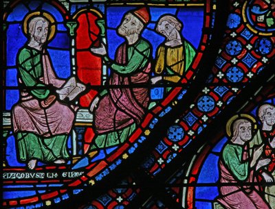 The St James Window: Almongenes je převeden (w5) od French School