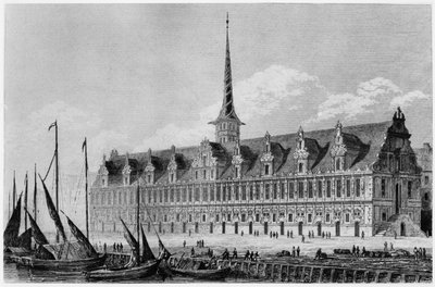 Burza cenných papírů, Kodaň, 1846 od French School