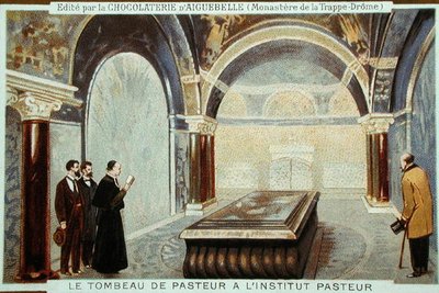 Hrobka Louise Pasteura (1822-95) v l