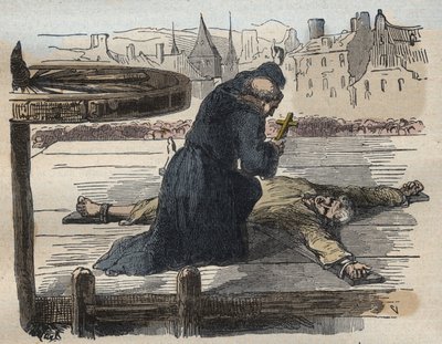 Mučení Jeana Calase, ilustrace z Famous Causes of All Peoples ..., od Armanda Fouquiera, 1858-67 od French School