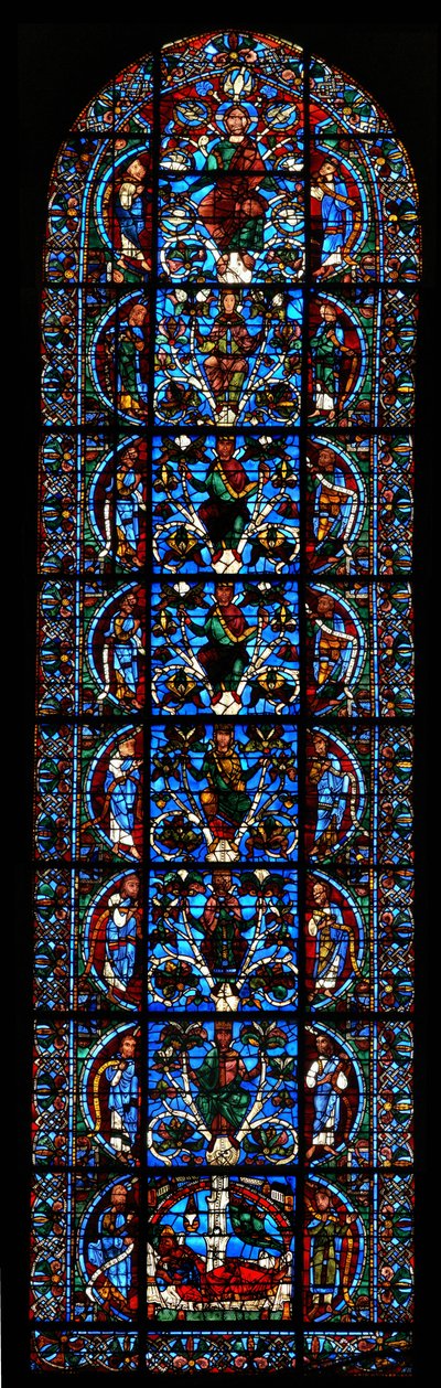 Jesseho strom, kolem 1150 od French School