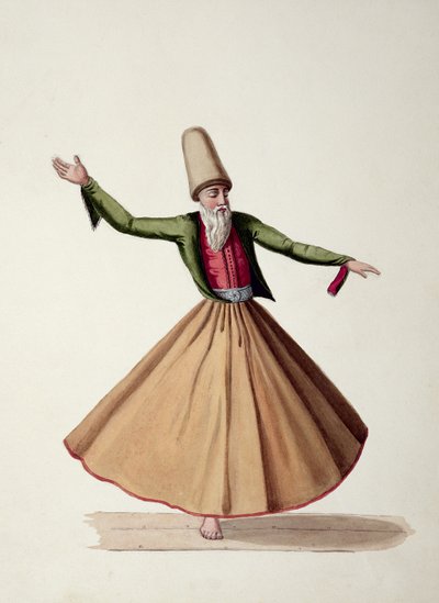 Turner, osmanské období, třetí čtvrtina 18. století (wc na papíře) od French School
