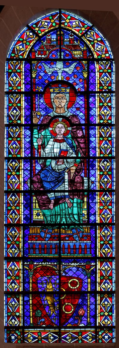 Panna a dítě (w113) od French School
