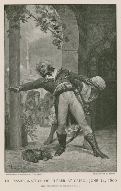 Atentát na Klebera v Káhiře od French School
