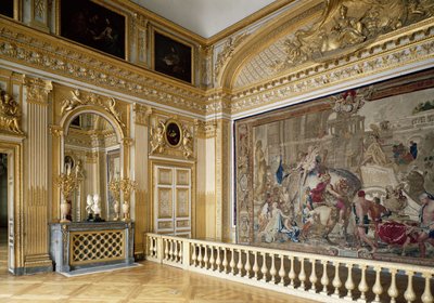 Ložnice Ludvíka XIV. (1638-1715) od French School