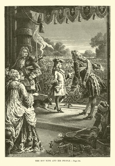 Chlapec King a jeho lidé od French School