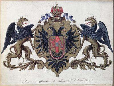Znak Rakouského císařství před rokem 1867 od French School