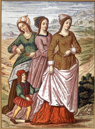 Společníci Laure (Laura de Noves od French School