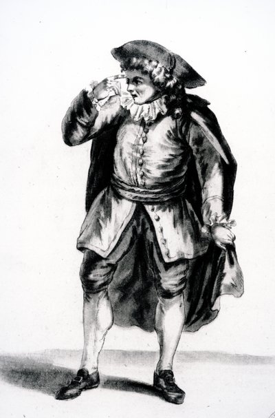 Kostým Arnolphe ze Školy pro manželky od Moliere od French School