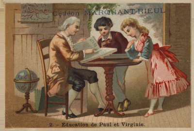 Vzdělání Paula a Virginie od French School