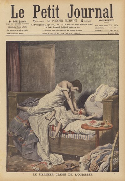 Poslední zločin francouzské sériové vražedkyně Jeanne Weber od French School