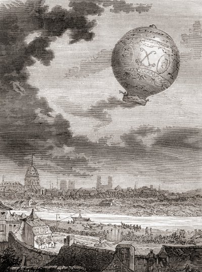 První nepřipoutaný let balónem, Jean-François Pilâtre de Rozier a markýz d