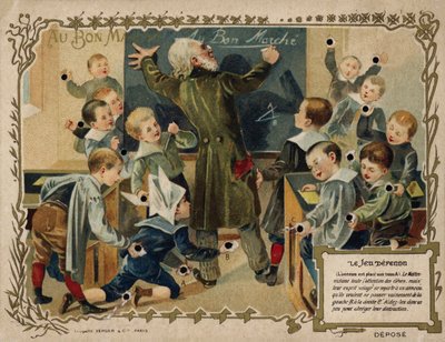 Zakázaná hra (chromolitho) od French School