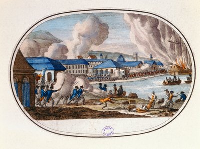 Poslední den obléhání Toulonu, 18. prosince 1793 od French School