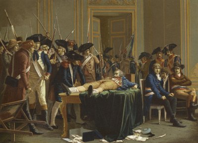 Ráno 10 Thermidor, rok II (1794) od French School