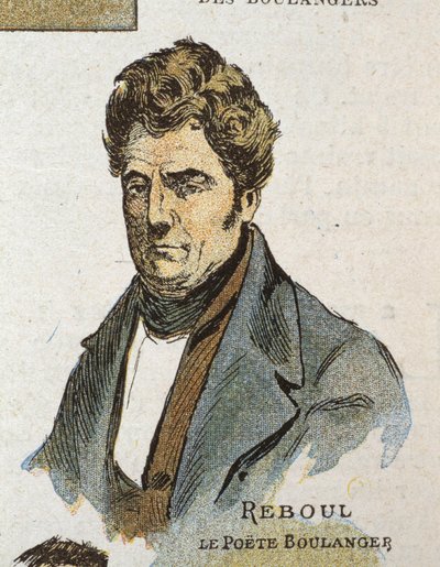 Básník Reboul přezdívaný "The Boulanger de Nîmes" (1796 - 1864) od French School