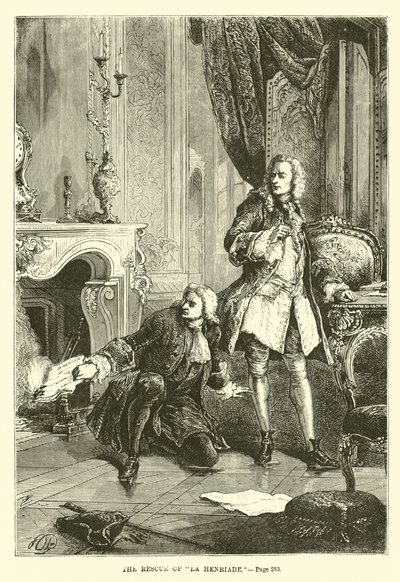 Záchrana La Henriade od French School