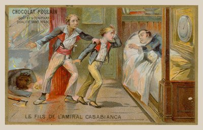 Syn admirála Casabianca od French School