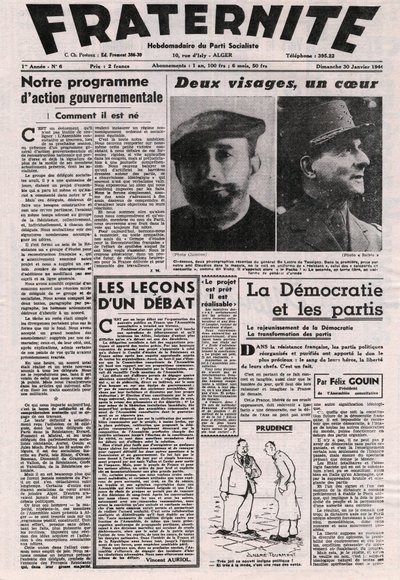 Podzemní život socialistické strany od French School