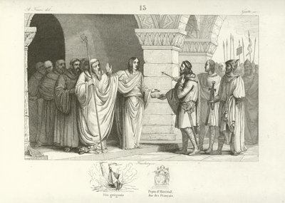 Theuderic III, král Franků od French School