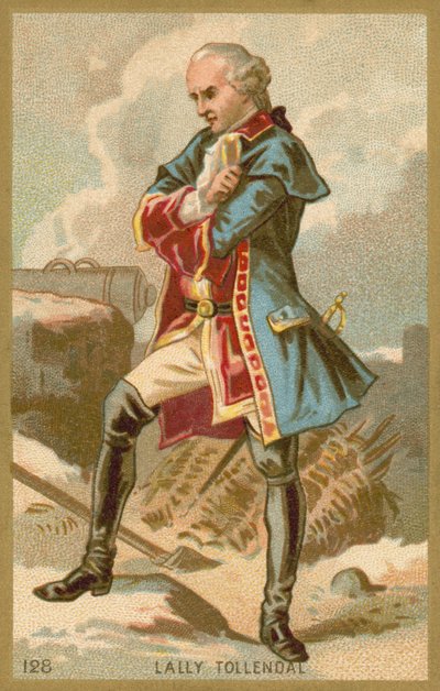 Thomas Arthur, hrabě z Lally, baron z Tollendalu, francouzský generál od French School