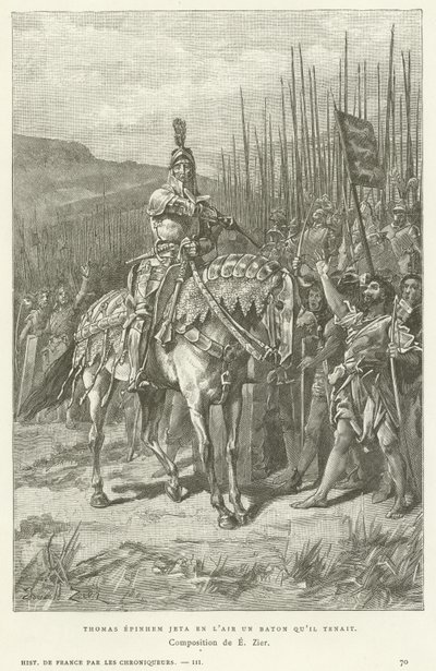 Thomas Epinhem vyhodil do vzduchu obušek, který držel od French School