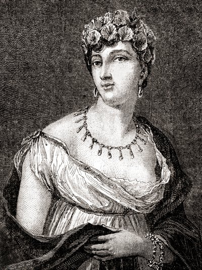Thérésa Cabarrus, Madame Tallien, z Histoire de la Revolution Française od Louise Blanca od French School