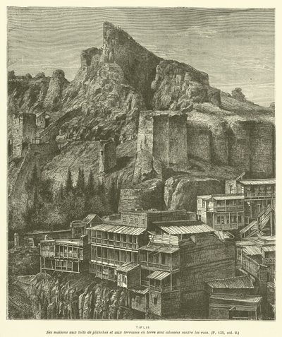 Tiflis (rytina) od French School