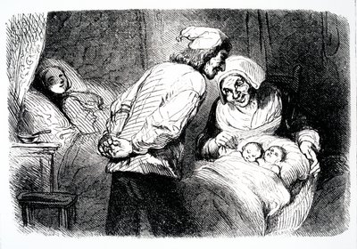 Titulní strana Little Fadette od George Sandse, 1852 od French School