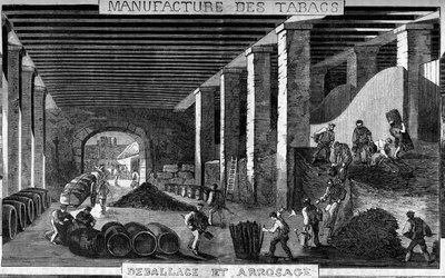 Tobacco Manufacture, Paříž od French School