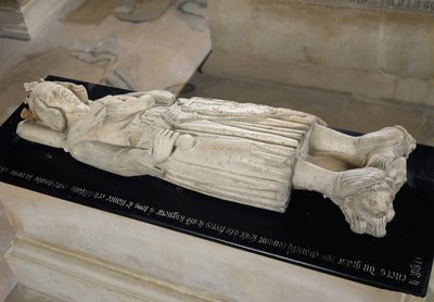 Hrobka Karla I. (1226-85) z Anjou od French School
