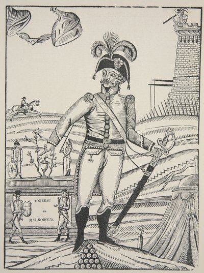 Hrobka Malborouk, kolem roku 1722 od French School
