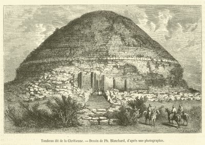 Tomb of the Christian (rytina) od French School