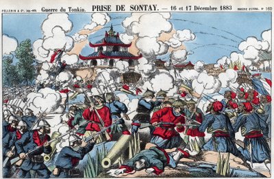 Tonkin War: Capture of Sontay, 16. a 17. prosince od French School