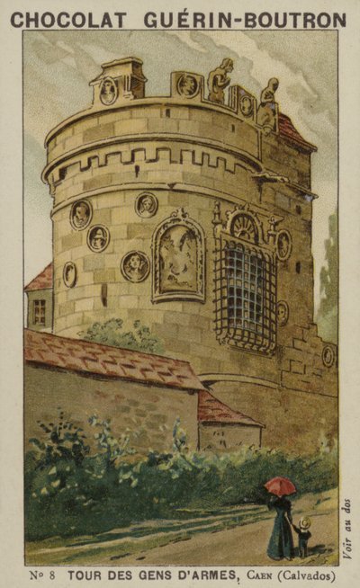 Věž lidu zbraní, Caen, Calvados od French School