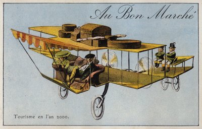 Cestovní ruch v roce 2000 (chromolitho) od French School