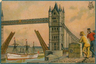 Tower Bridge, Londýn od French School