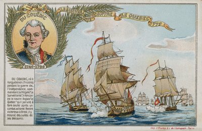 Vyměňte kartu s obrázkem zobrazujícím Surveillante proti HMS Quebec od French School