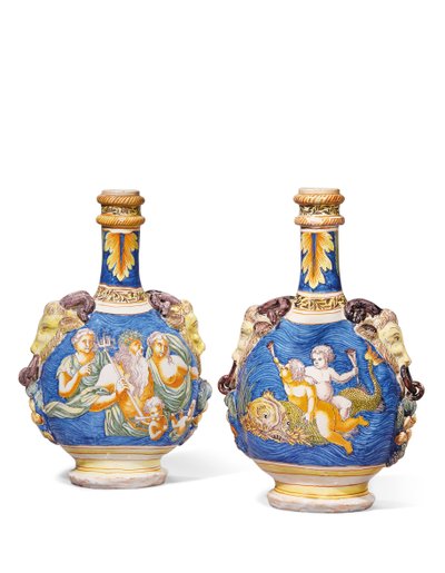 Dvě tykve, Nevers, kolem 1680-1700 od French School