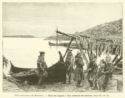 Exkurze v Norsku (rytina) od French School