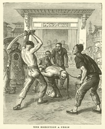 Poprava v Pekingu od French School