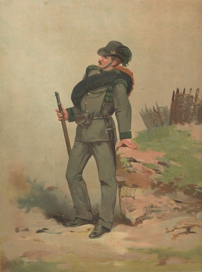 Neznámý francouzský voják od French School