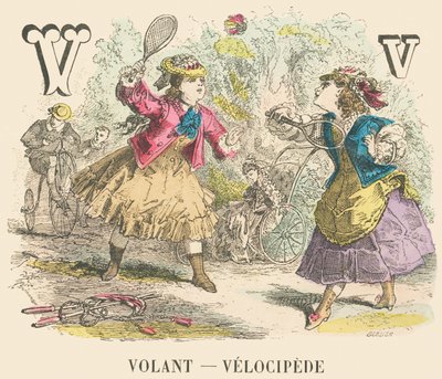 V: Volant — Velociped od French School