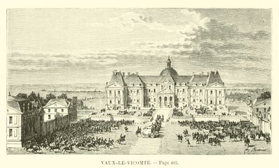 Vaux-le-Vicomte od French School