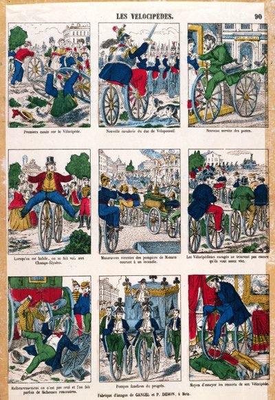 Velocipedes od French School