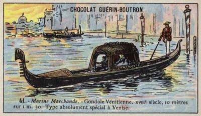 Benátská gondola od French School