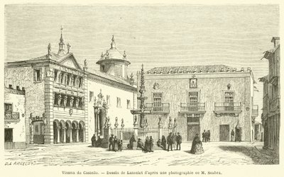 Vianna do Castello (rytina) od French School