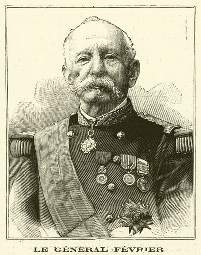Victor Fevrier, francouzský generál (rytina) od French School
